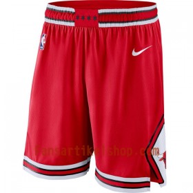 NBA Chicago Bulls Herren Shorts Rot Nike Swingman